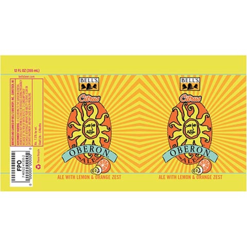 Bell's Citrus Oberon Ale 12OZ SINGLE CAN
