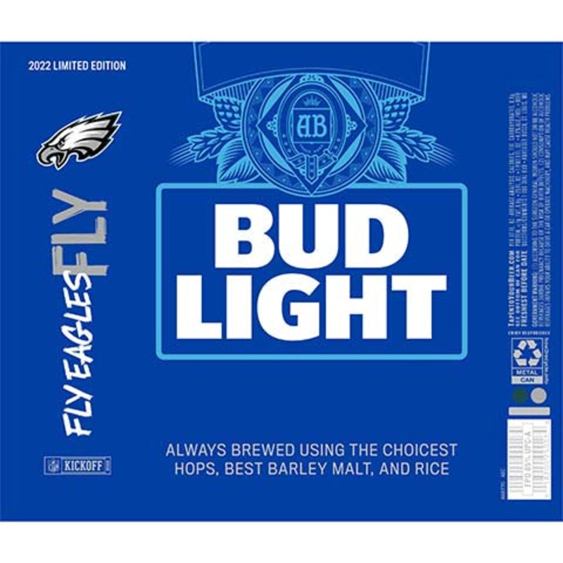 Bud Light Fly Eagles Fly 12OZ SINGLE CAN