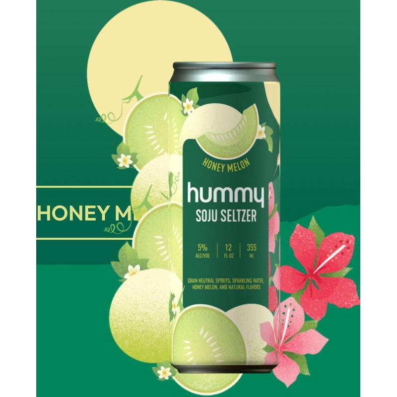 Cocktail Hummy Soju 4pk Honey Melon