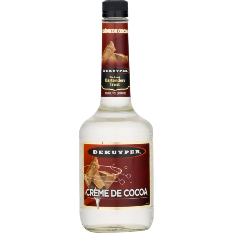 DEKUYPER CREME DE CACAO WHITE 48 750ML 750ML