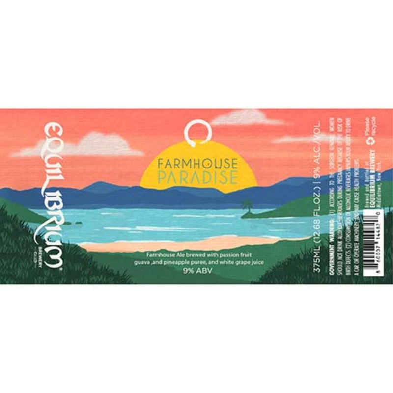 Equilibrium Farmhouse Paradise Farmhouse Ale 375ML BTL