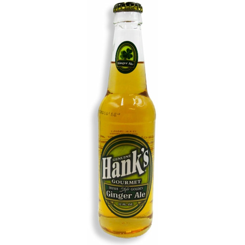 HANK'S IRISH GOLDEN GINGER ALE 6/4PK 12 oz