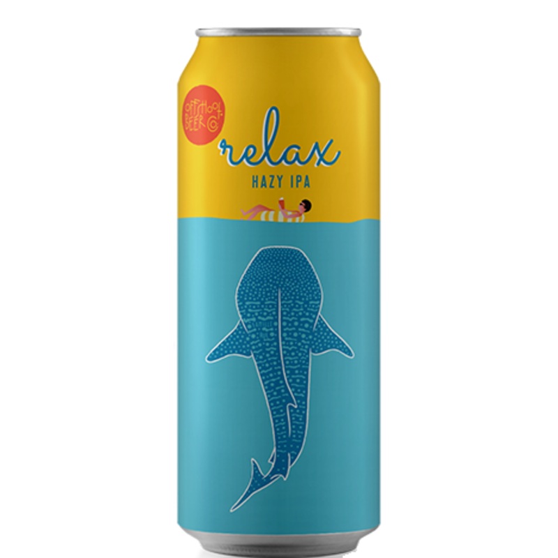 OFFSHOOT RELAX HAZY IPA CANS (12 LOOSE) 19.2 oz (12)
