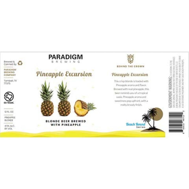 Paradigm Pineapple Excursion 12OZ SINGLE CAN