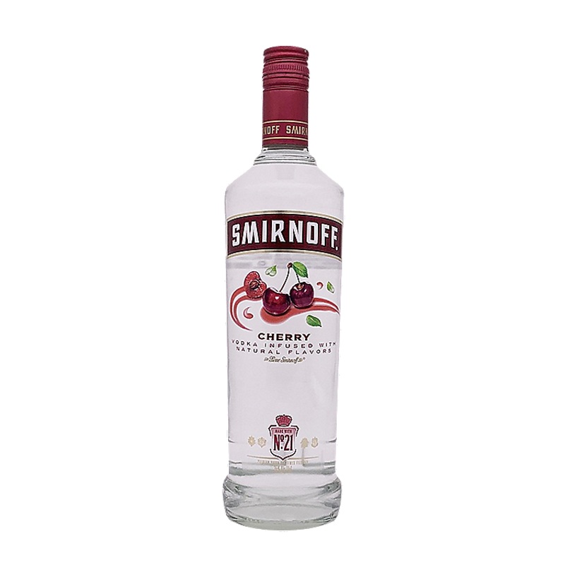 SMIRNOFF VODKA CHERRY FLAVORED 60 750ML 750ML