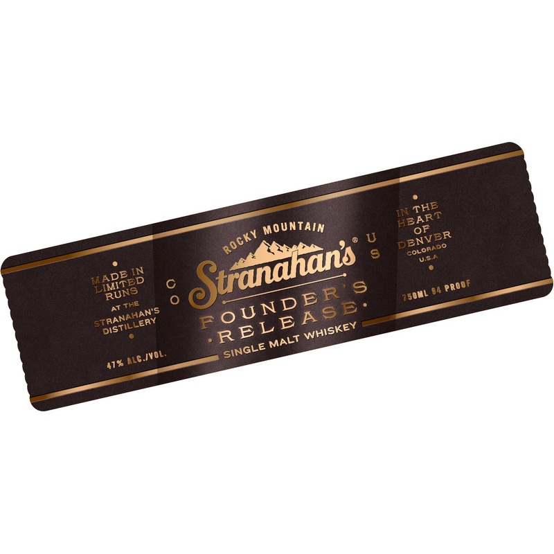 Stranahan's Founder's Release 11Year Single Malt Whiskey  Limited Edition
