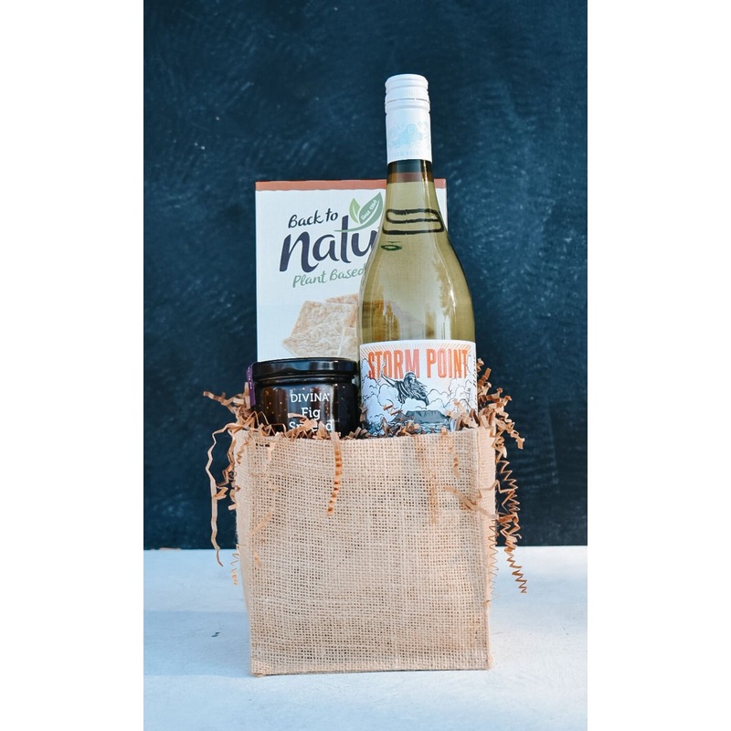 White Wine Classic Gift Basket