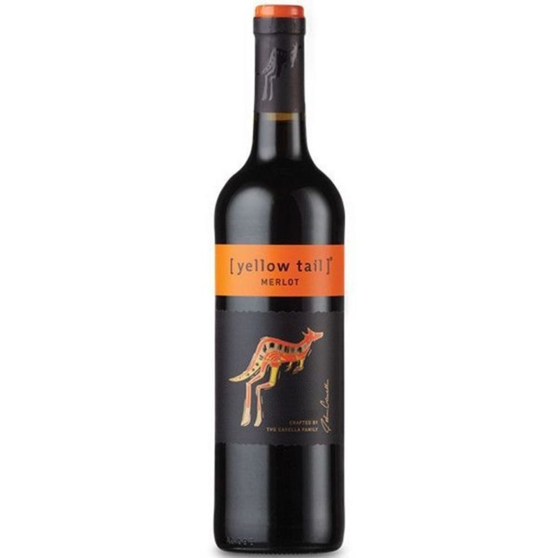 YELLOW TAIL MERLOT SOUTH EASTERN AUSTRALIA 750ML 750ML