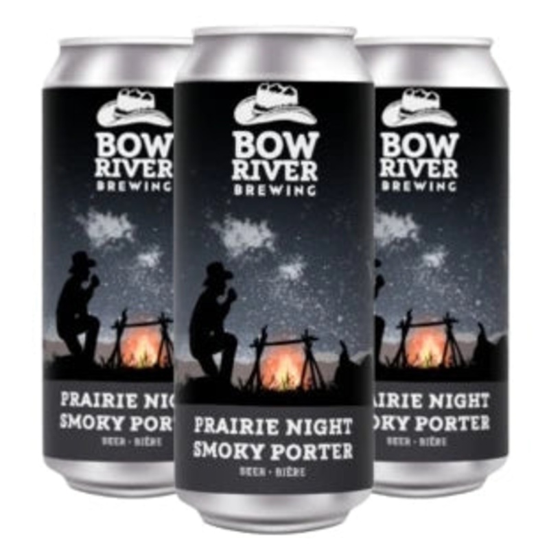 BOW RIVER PRAIRIE NIGHT SMOKY PORTER 473ML 4PK CAN @ Township [1044517] 1892 ml