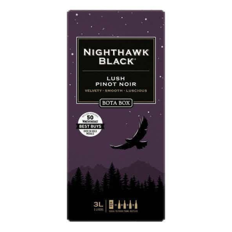 Box Wine Bota Nighthawk 3L PN Lush