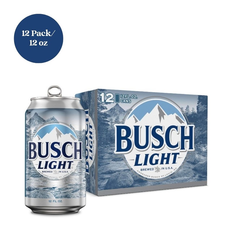Busch Light Beer 12pk 12 fl oz Cans