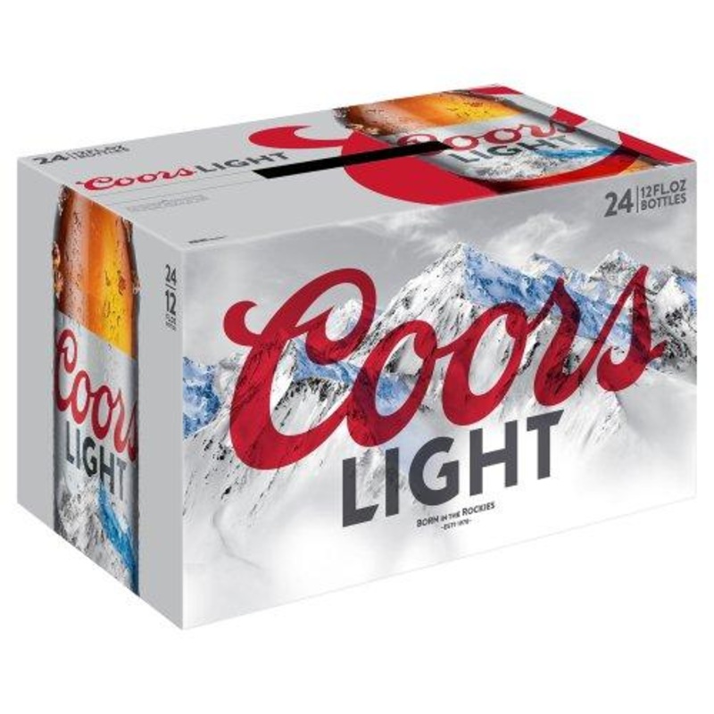 Coors Light 24 Btl 341ML