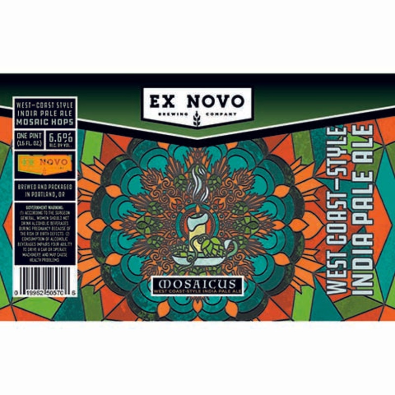 Ex Novo Mosaicus IPA 16OZ SINGLE CAN