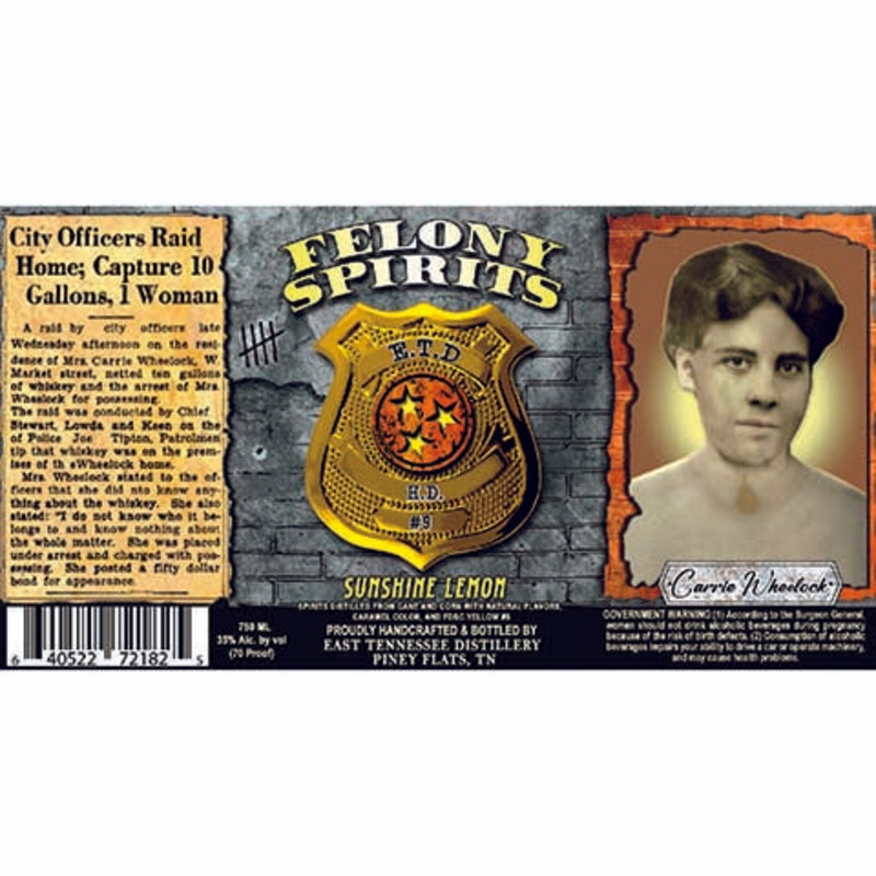 Felony Sunshine Lemon 750ML BTL