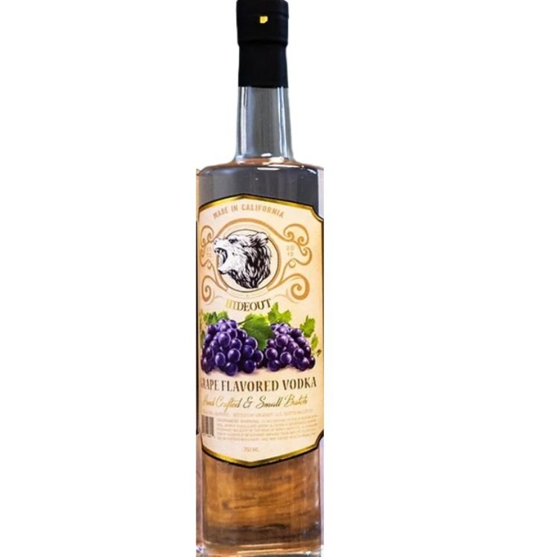 Hideout Grape Flavored Vodka - 750ml