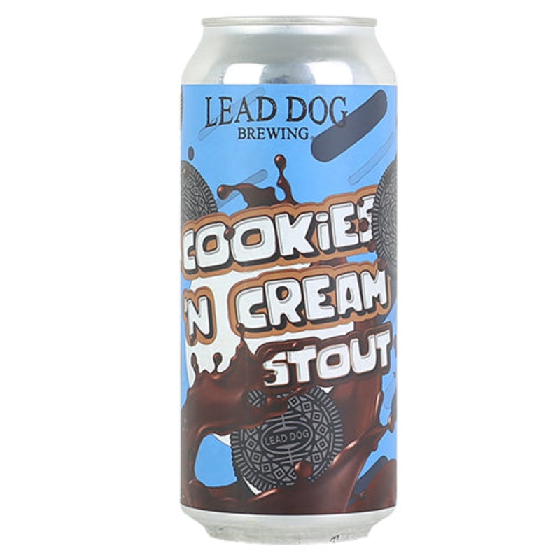 Lead Dog Cookies 'N Cream Stout 16OZ SINGLE CAN