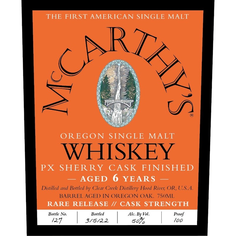 McCarthys 6 Year PX Sherry Cask Finished Single Malt