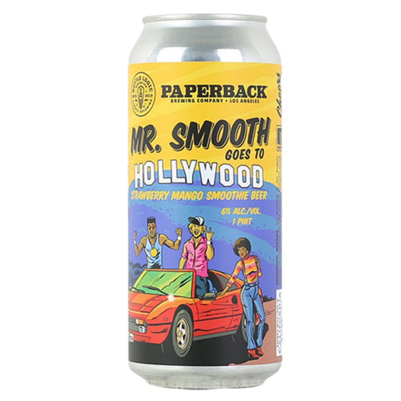 Paperback Mr Smooth Goes To Hollywood Sour 16OZ SINGLE CAN