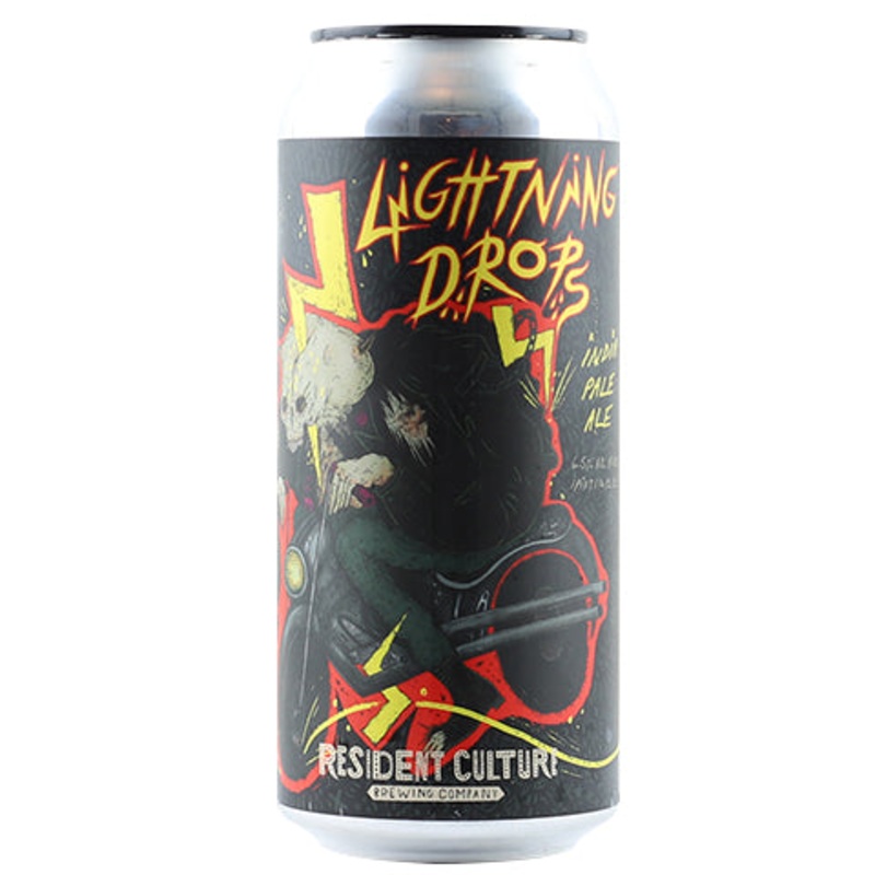 Resident Culture Lightning Drops IPA 16OZ SINGLE CAN