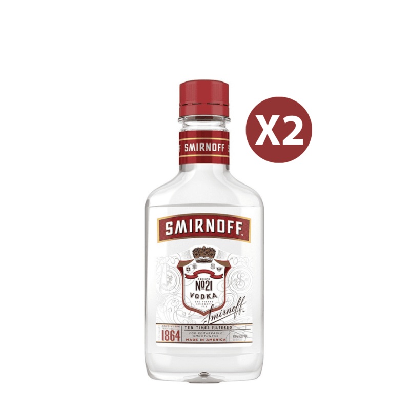 Smirnoff No21 Vodka 2pk 200ml