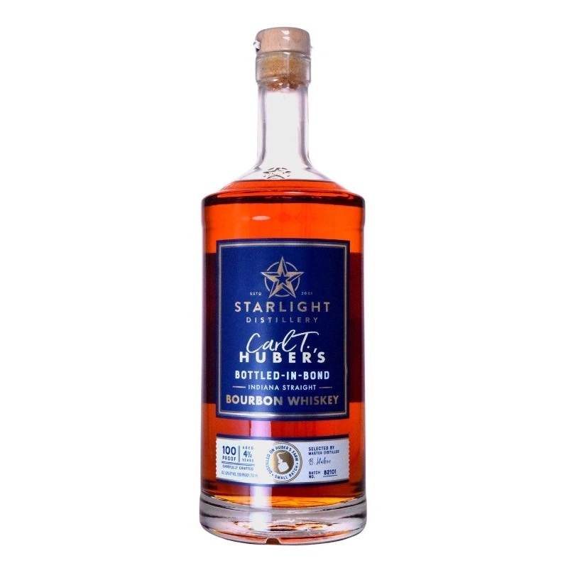 STARLIGHT CARL T HUBER BOTTLED IN BOND BOURBON 750ML @ MacTaggart Ridge [1039761] 750 ml