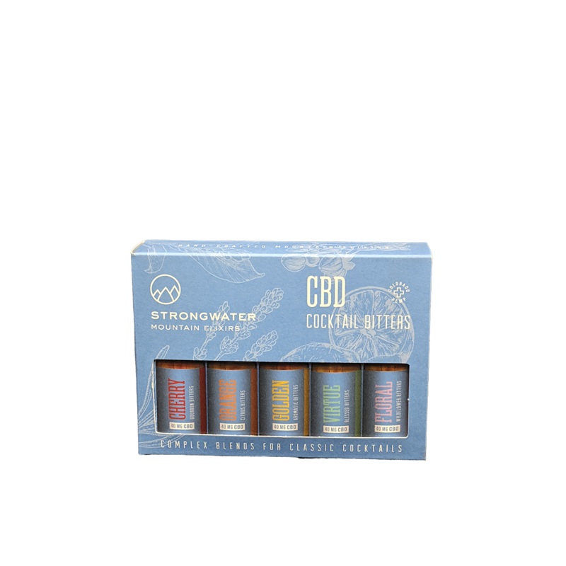 Strongwater CBD Cocktail Bitters Variety Pack