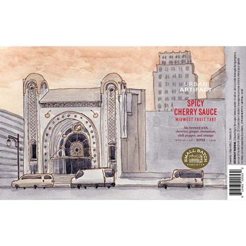 Urban Artifact Cherry Sauce Fruit Tart Ale 16OZ SINGLE CAN