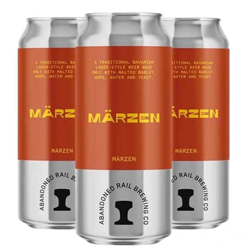 ABANDONED RAIL MARZEN BAVARIAN LAGER 473ML 4PK CAN @ Township [1040977] 1892 ml
