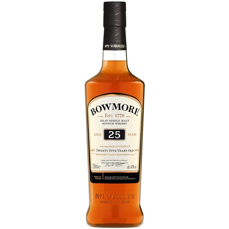 Bowmore 25 Year Old Islay Single Malt Scotch Whisky 700ml