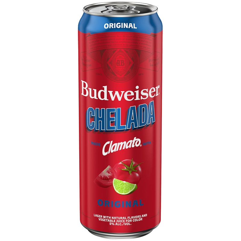 Budweiser Chelada with Clamato 15 Pack (25 oz Cans)