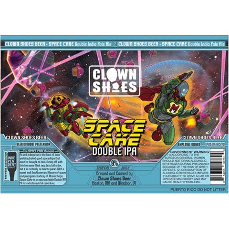 Clown Shoes Space Cake DIPA 16OZ SINGLE CAN