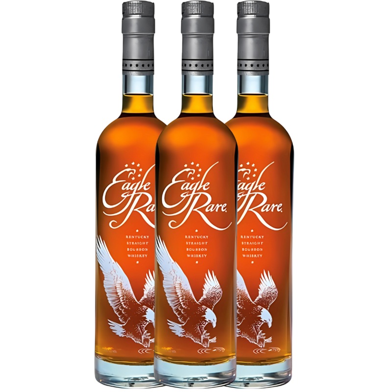 Eagle Rare Bourbon 3 Pack Bundle 700ml Bottles