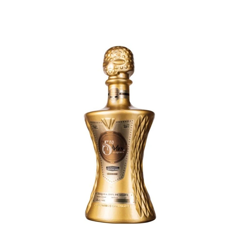 El 5to Mes Tequila Reposado Cristalino Gold 750mL