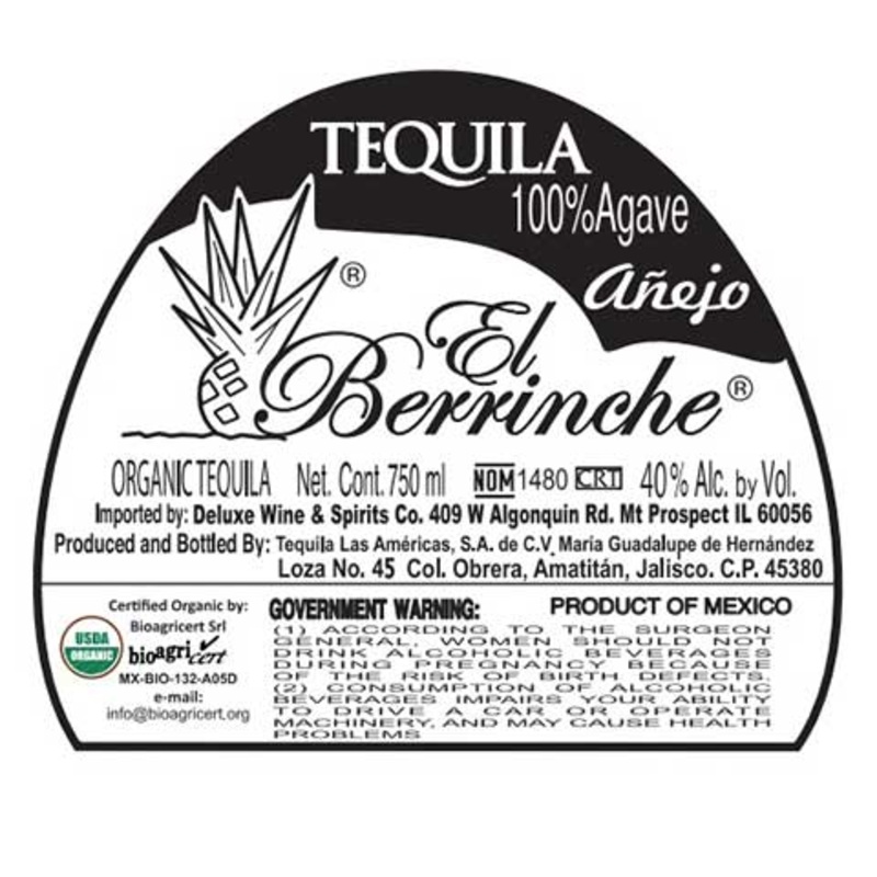 El Berrinche Anejo Tequila 750ML BTL