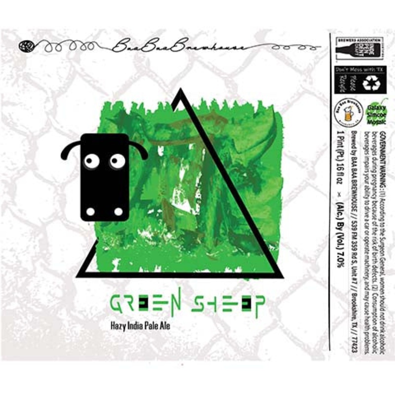 Green Sheep Hazy IPA 16OZ SINGLE CAN