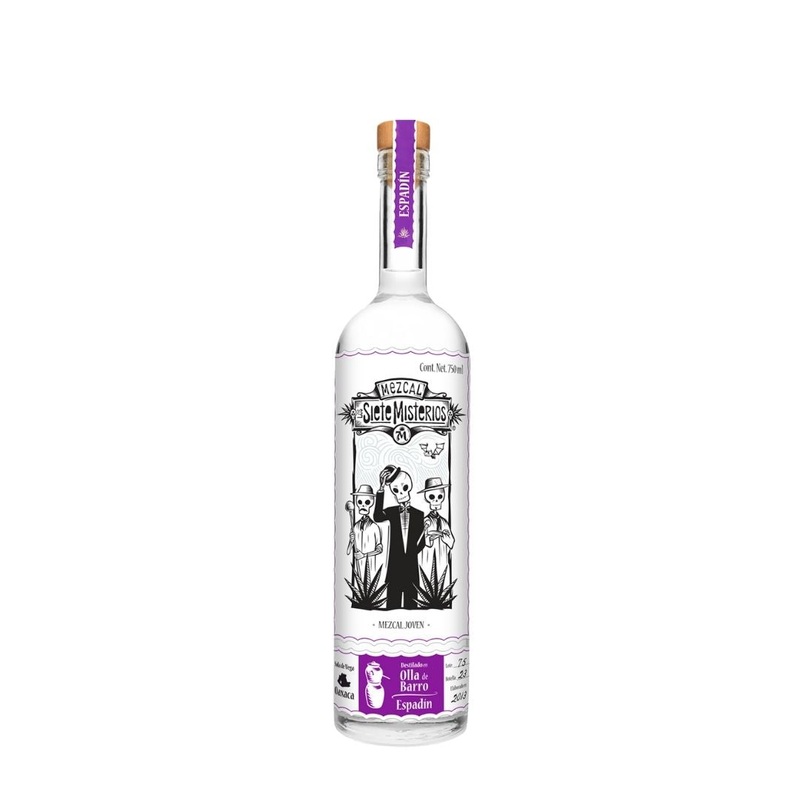 Los Siete Misterios Espadin Olla de Barro Mezcal 750mL
