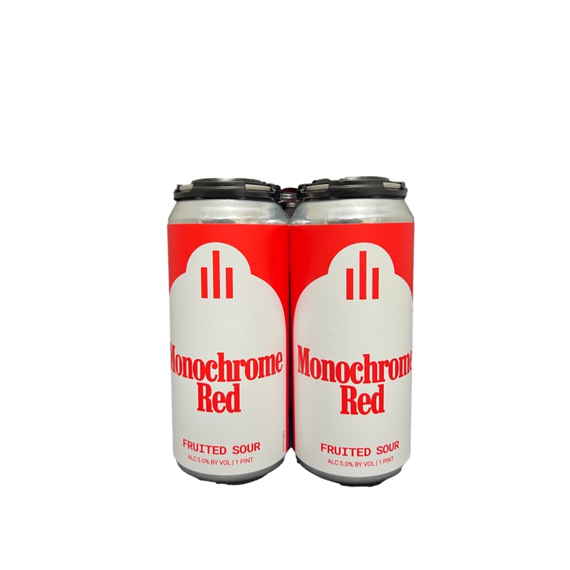 Milieu Monochrome Red Fruited Sour 4 Pack