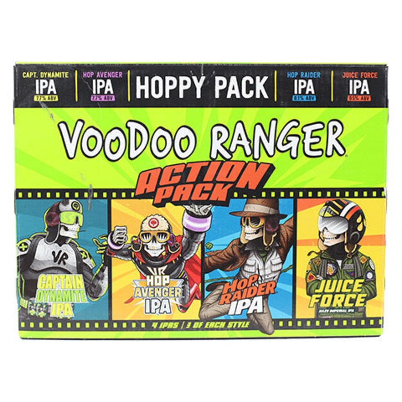 New Belgium Voodoo Ranger Action Pack Variety 12-Pack 12PK 12OZ CAN