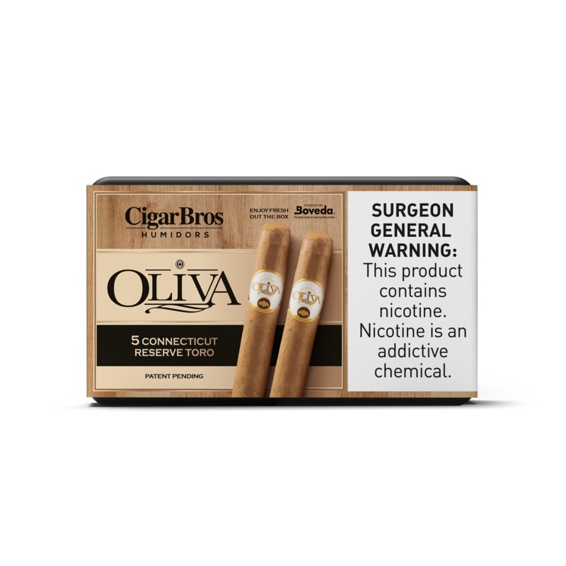 Oliva Connecticut Reserve by CigarBros 5ct Oliva Connecticut Reserve Toro + 5% Discount + FREE Humidor