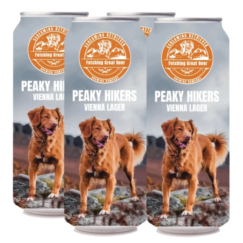 PEAKY HIKERS VIENNA LAGER 473ML 4PK CAN @ Emerald Hills [1045239] 1892 ml