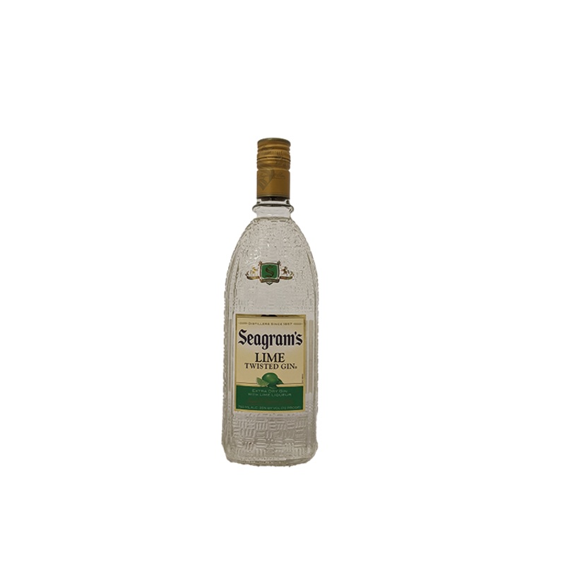 Seagrams Lime Twisted Gin 750ML