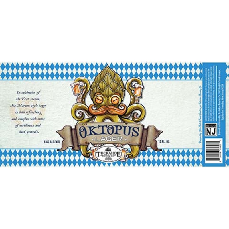 Tuckahoe Oktopus Lager 12OZ SINGLE CAN