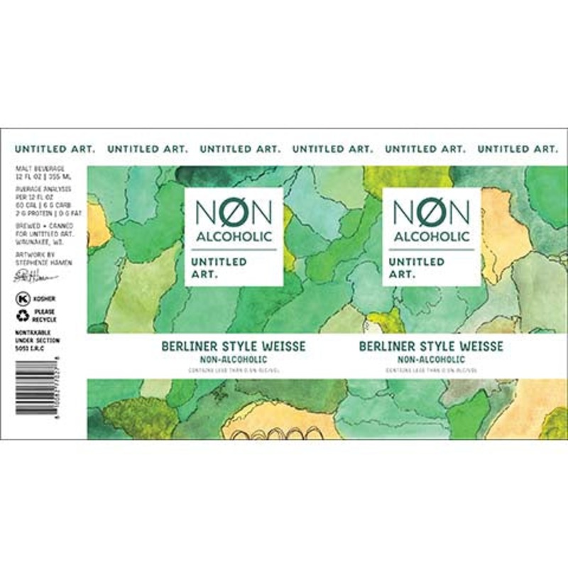 Untitled Art Berliner Style Weisse (Non-Alcoholic) 12OZ SINGLE CAN