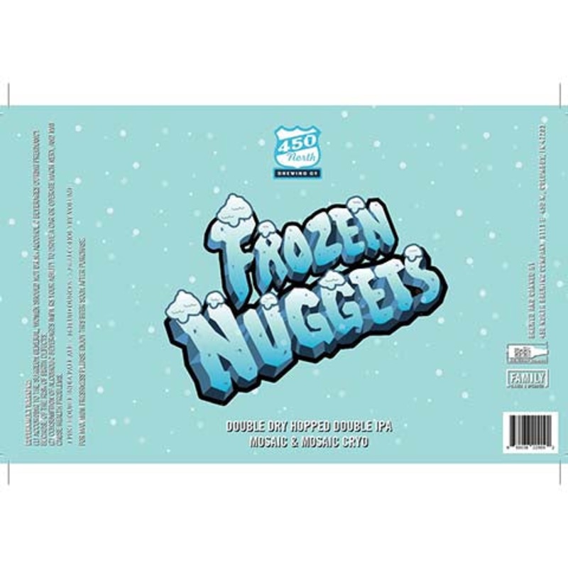 450 North Frozen Nuggets DDH DIPA 16OZ SINGLE CAN
