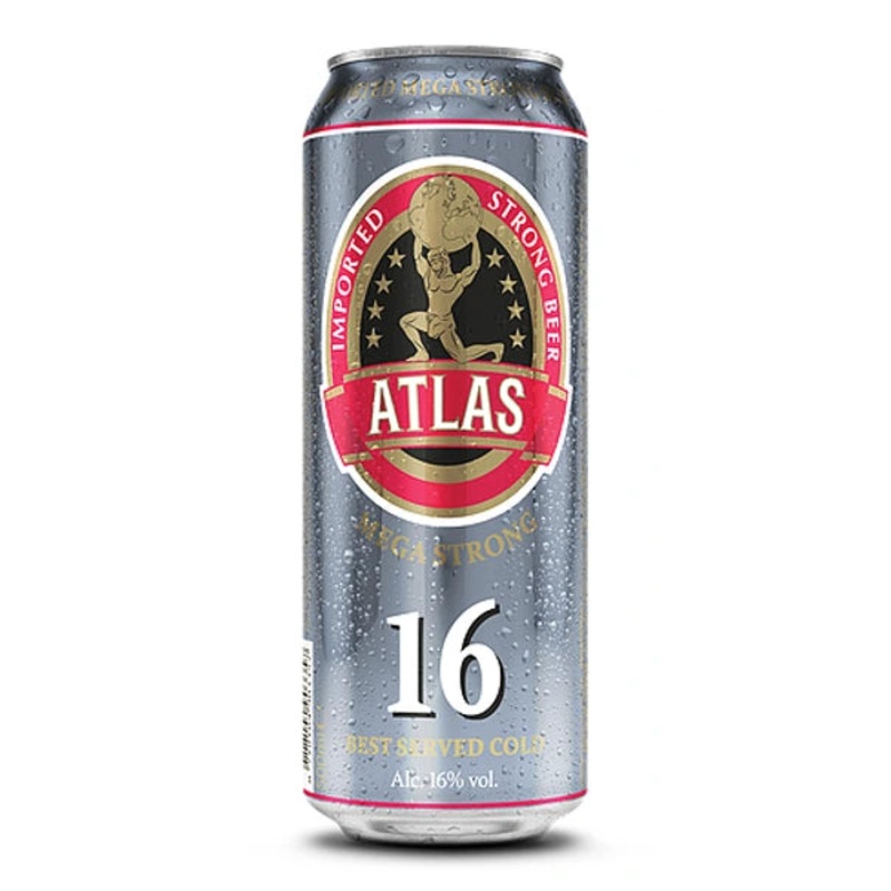ATLAS 16 MEGA STRONG 500ML CAN @ Sage Hill [1018573] 500 ml