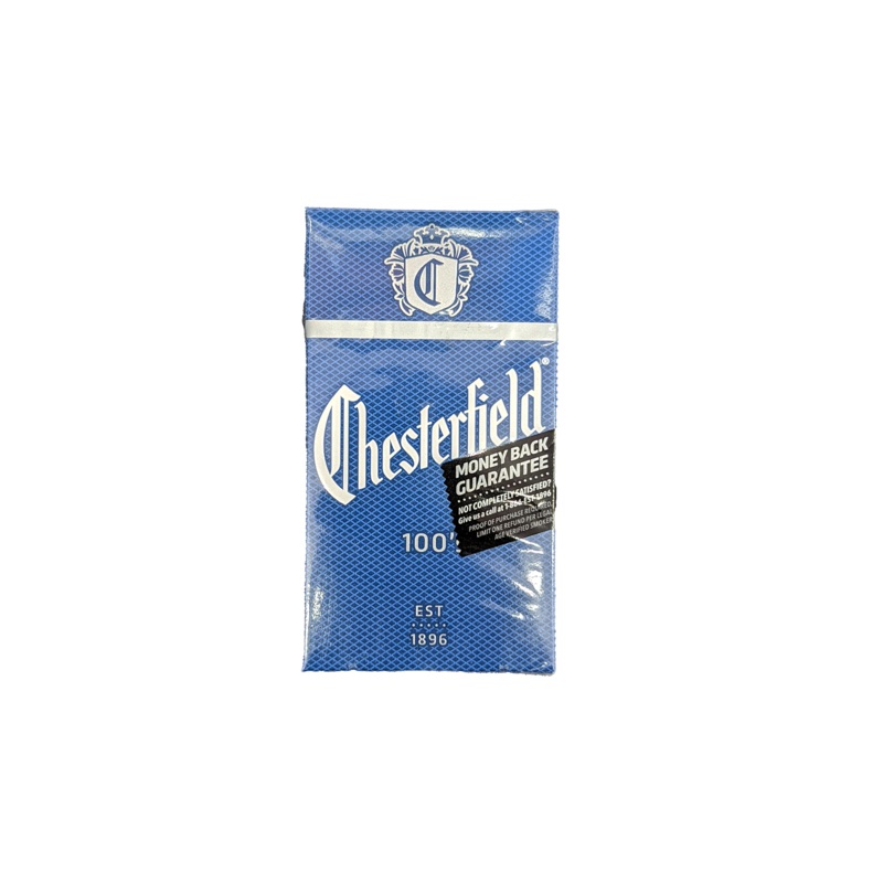 Chesterfield Blue 100s Box