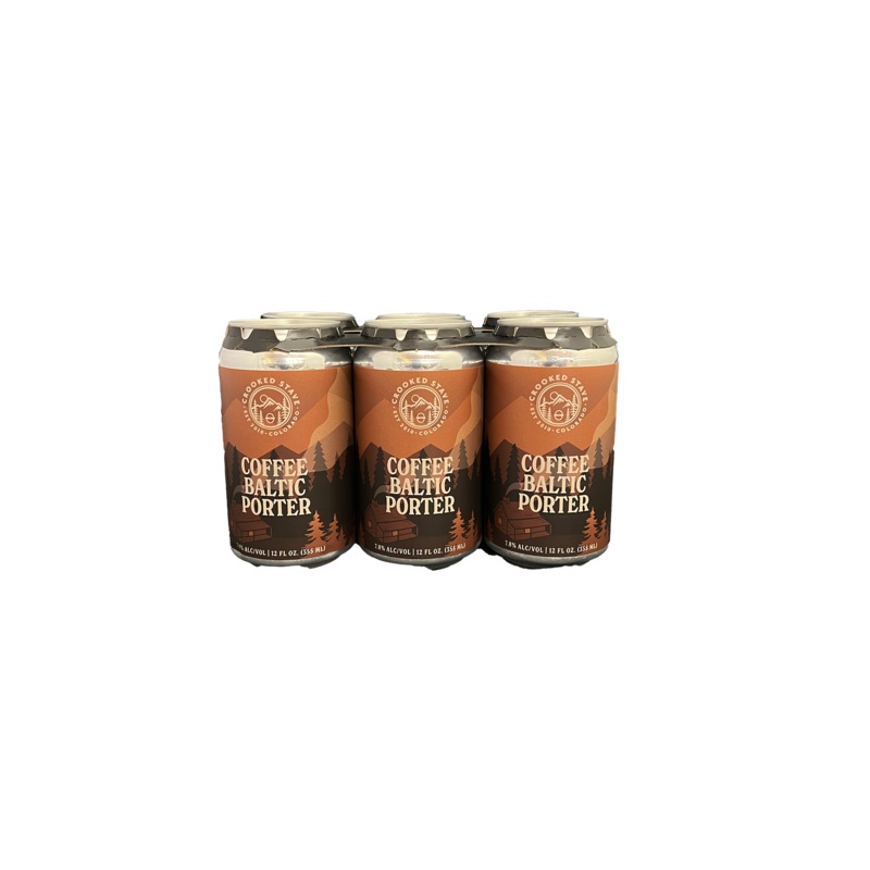 Crooked Stave Coffee Baltic Porter 6 Pack Cans