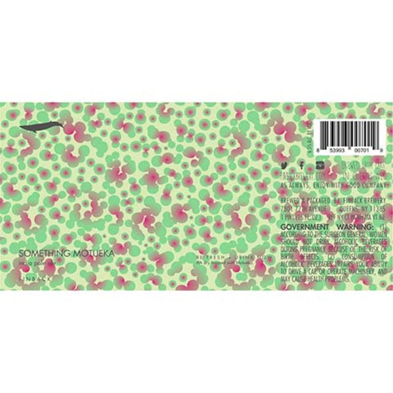 Finback Something Motueka IPA 16OZ SINGLE CAN