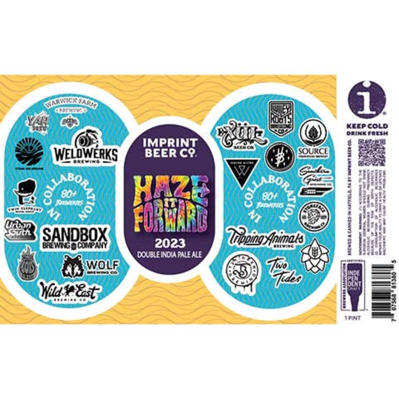 Imprint Haze It Forward DIPA 16OZ SINGLE CAN
