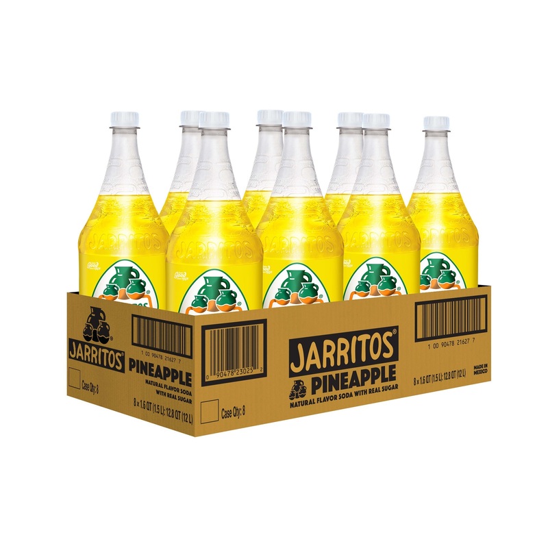 Jarritos Pineapple 8 Pack (1.5 L Bottles)